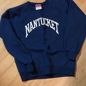 Champion Nantucket sweatshirt kids 8-10. Kids L. Similar to 8-10. Navy color